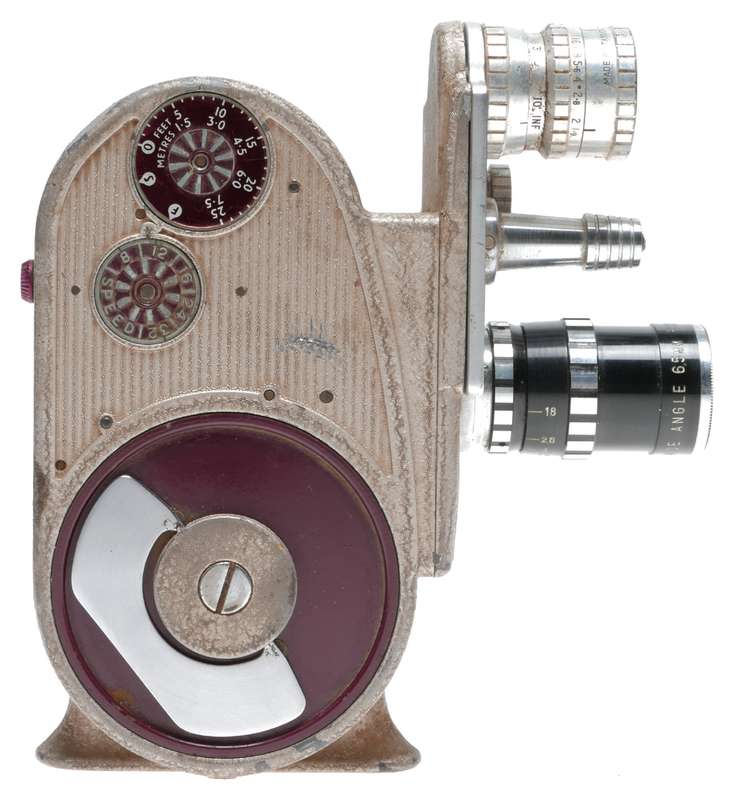 Bell Howell Model GB 605 Double 8 Camera Cinekon 6.5mm f:1.8