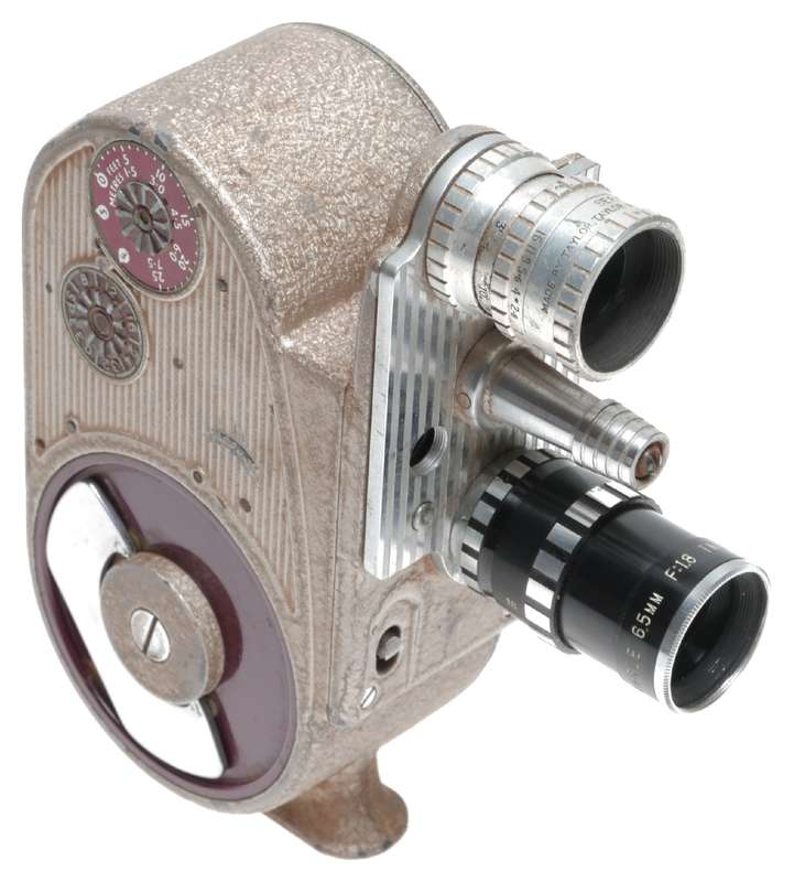 Bell Howell Model GB 605 Double 8 Camera Cinekon 6.5mm f:1.8