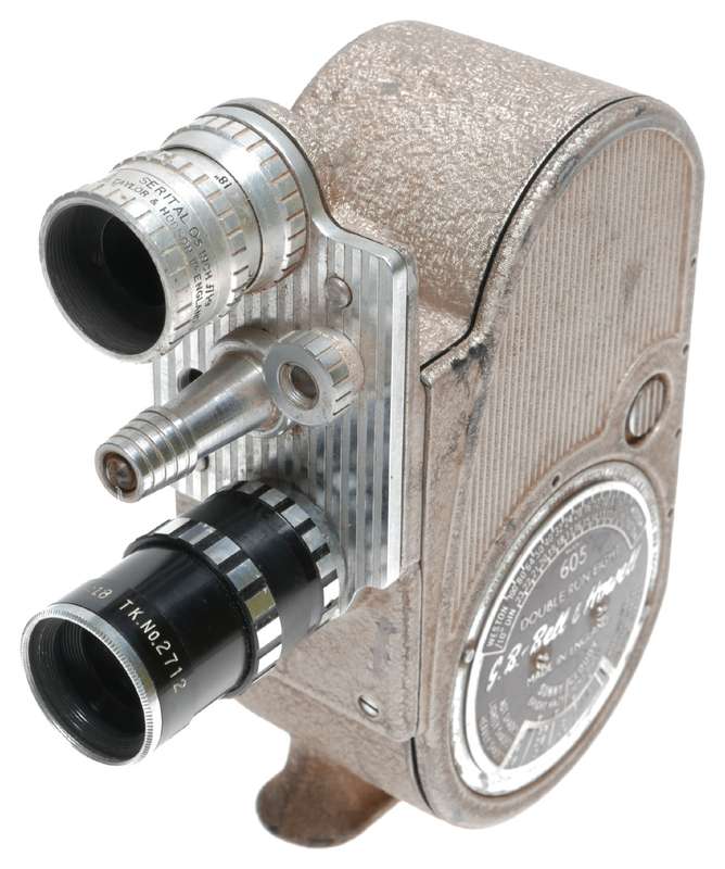 Bell Howell Model GB 605 Double 8 Camera Cinekon 6.5mm f:1.8
