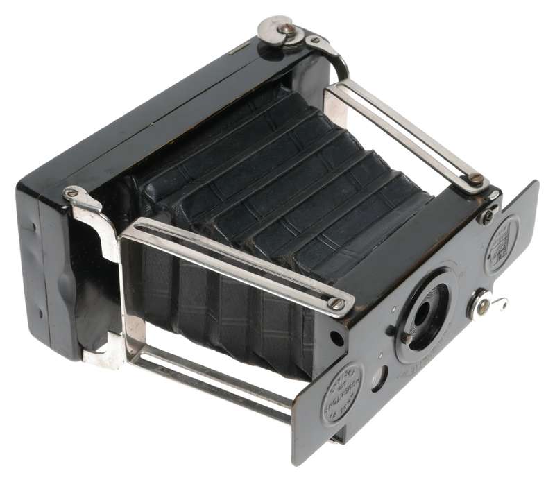 Houghtons Ensignette No.2 Strut Folding 129 Rollfilm Camera