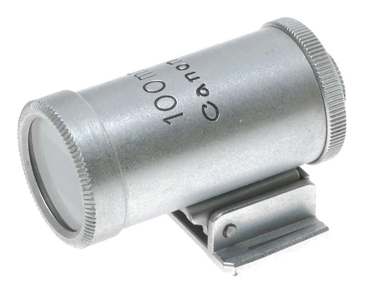 Canon 100mm Universal Hot Shoe RF Camera View Finder