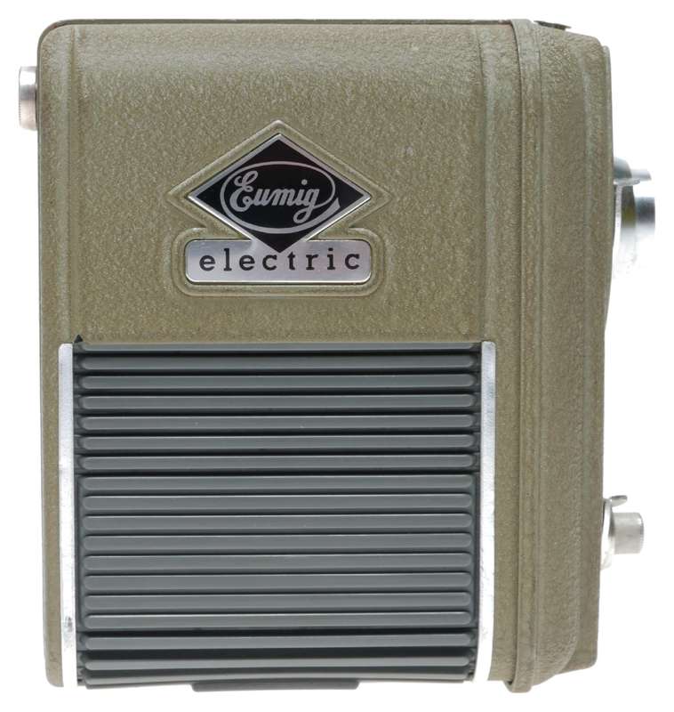 Eumig Electric 8mm Film Cine Camera Eugon 1:2.8/12.5 Original Case