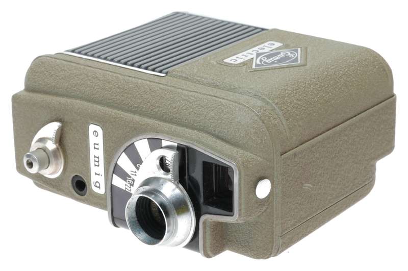 Eumig Electric 8mm Film Cine Camera Eugon 1:2.8/12.5 Original Case