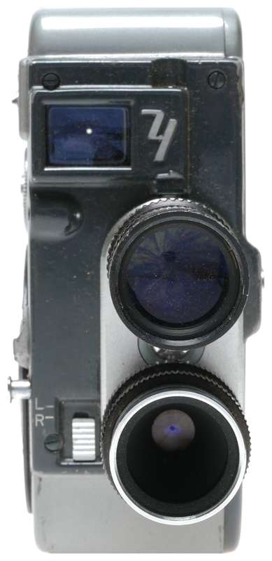 Yashica 8T Double 8mm Cine movie Camera Telephoto Wide Angle Lenses