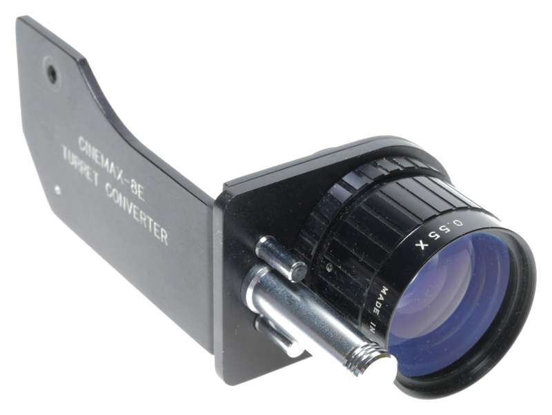 Cinemax-8E Auto Zoom Camera Turret Wide Converter 0.55X Original Box