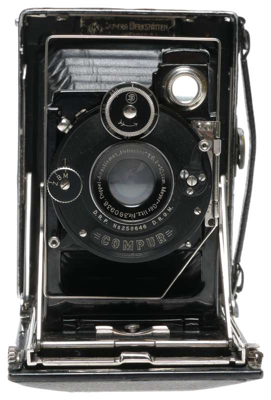 KW Patent-Etui 6.5×9 Folding Camera Meyer Helioplan 1:6 F=10.5cm