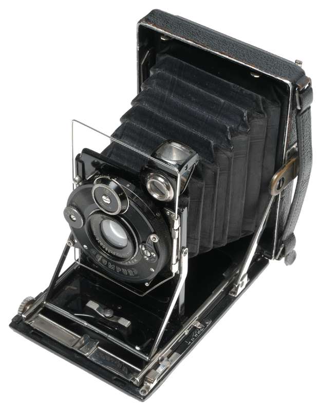 KW Patent-Etui 6.5×9 Folding Camera Meyer Helioplan 1:6 F=10.5cm