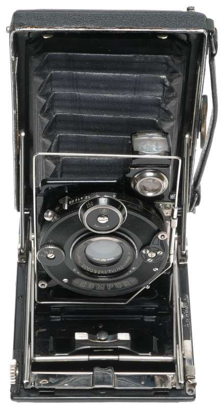 KW Patent-Etui 6.5×9 Folding Camera Meyer Helioplan 1:6 F=10.5cm