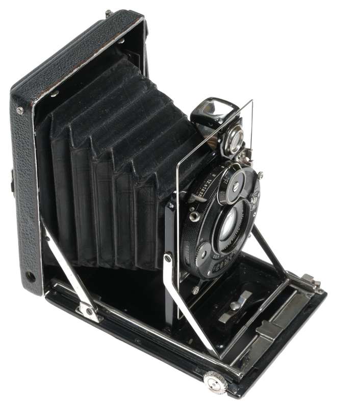 KW Patent-Etui 6.5×9 Folding Camera Meyer Helioplan 1:6 F=10.5cm