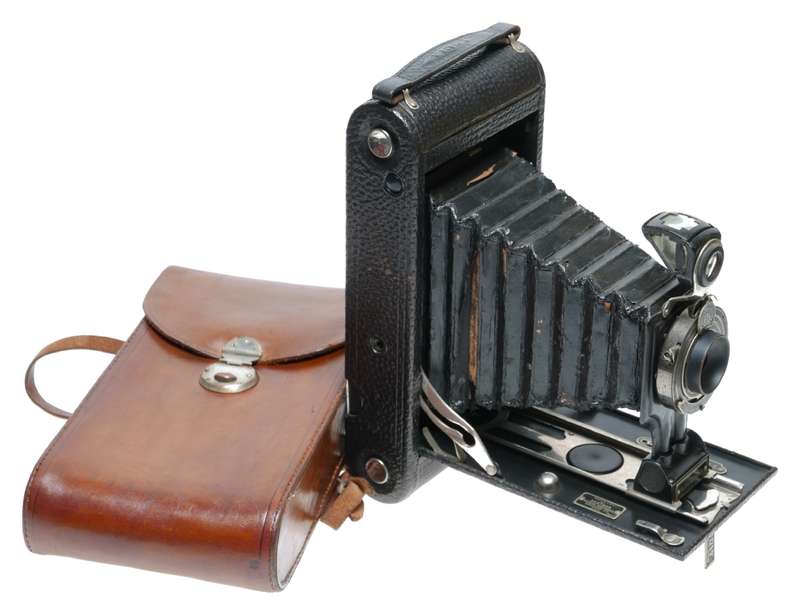 Kodak Junior No.3A Autographic Large Format Post Card Folding Camera