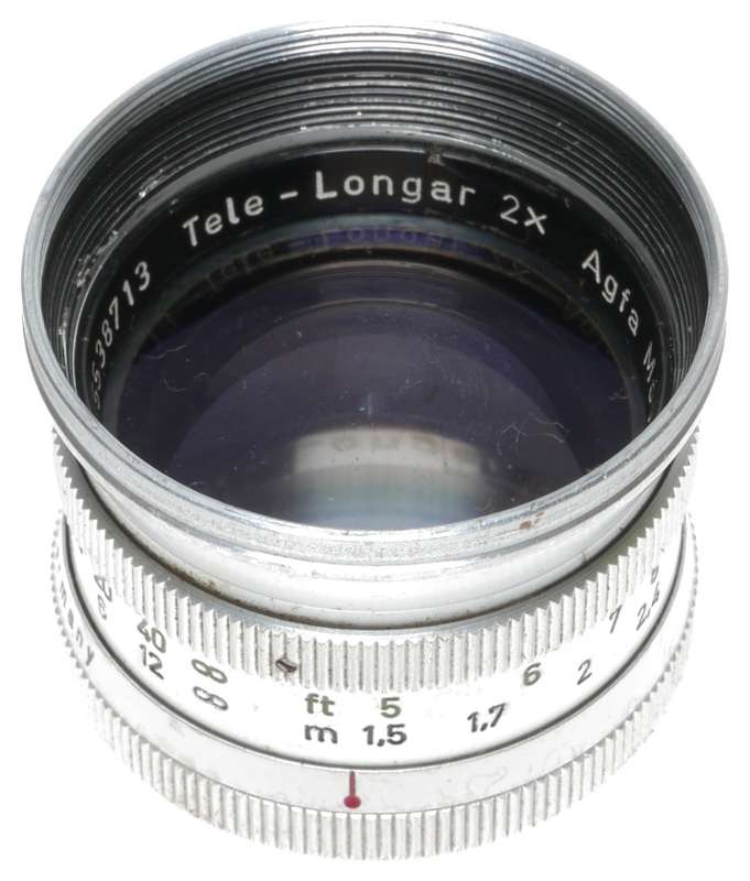 Schneider Tele-Longar 2x Agfa Movex 88 Camera Lens