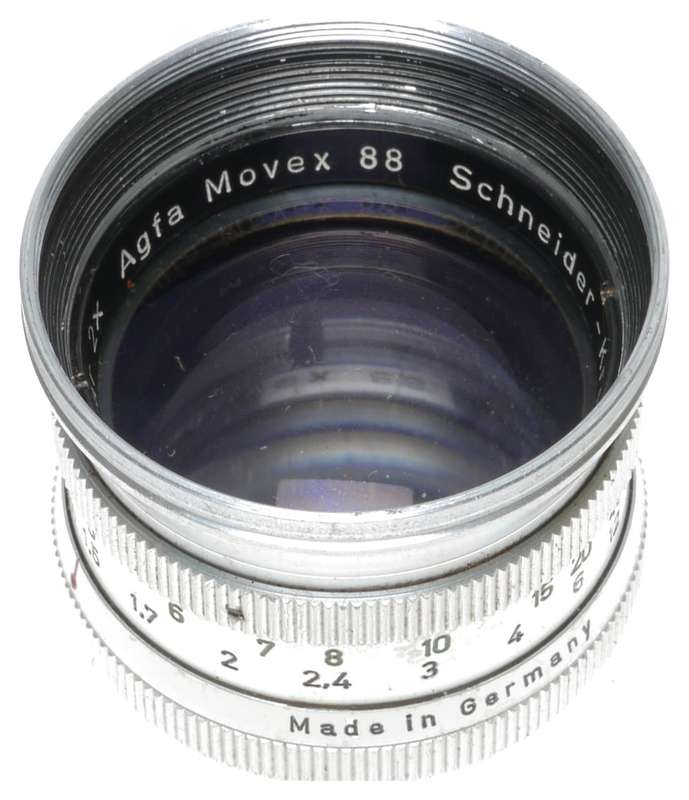 Schneider Tele-Longar 2x Agfa Movex 88 Camera Lens