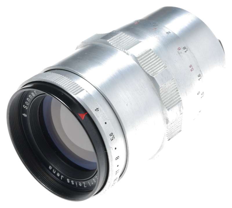 Carl Zeiss Jena Sonnar 4/135 Exakta Exa Camera Lens