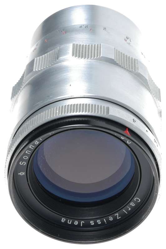 Carl Zeiss Jena Sonnar 4/135 Exakta Exa Camera Lens