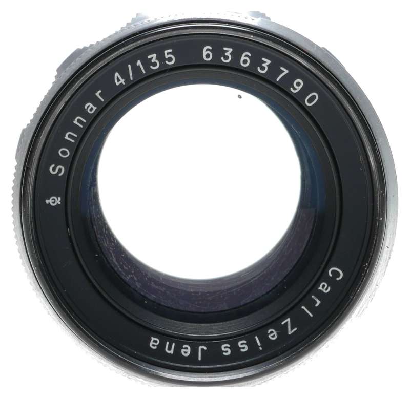 Carl Zeiss Jena Sonnar 4/135 Exakta Exa Camera Lens