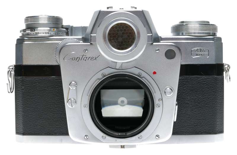 Zeiss Ikon Contarex Bullseye SLR Camera Planar 1:2 f=50mm Lens