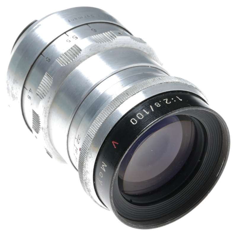 Meyer-Optik Trioplan 1:2.8/100 Lens Exa Exakta Mount