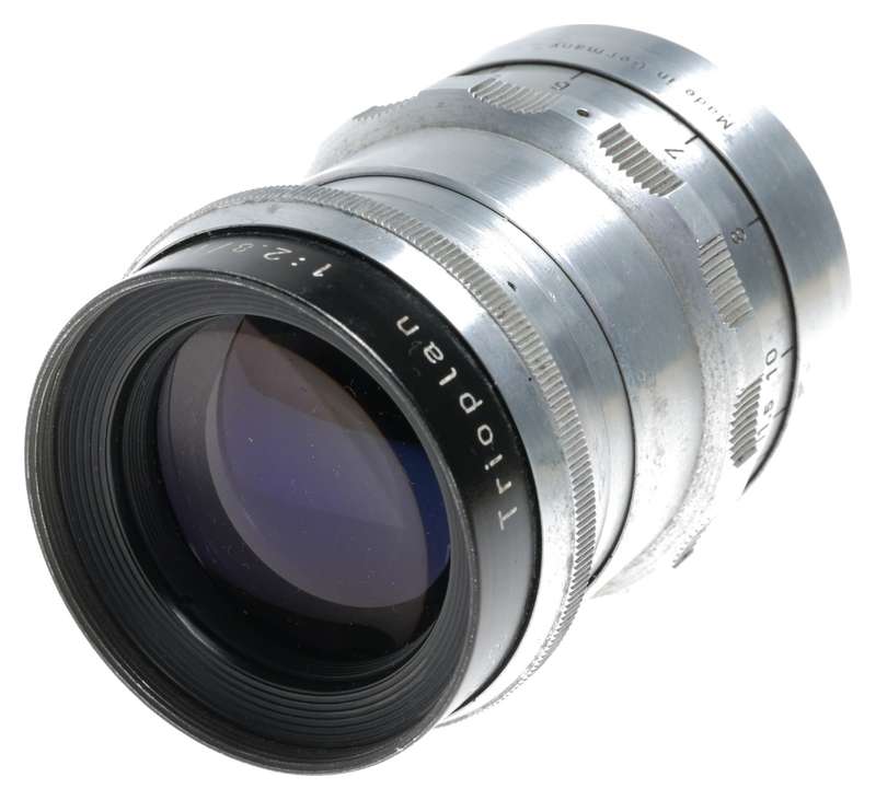 Meyer-Optik Trioplan 1:2.8/100 Lens Exa Exakta Mount