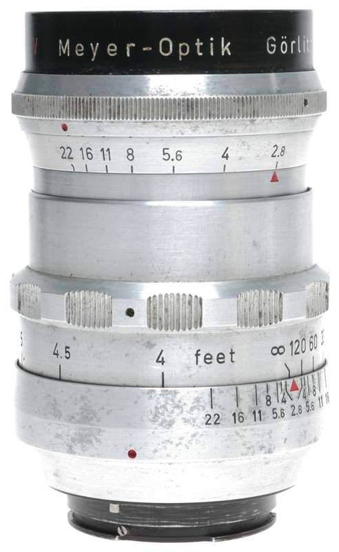 Meyer-Optik Trioplan 1:2.8/100 Lens Exa Exakta Mount