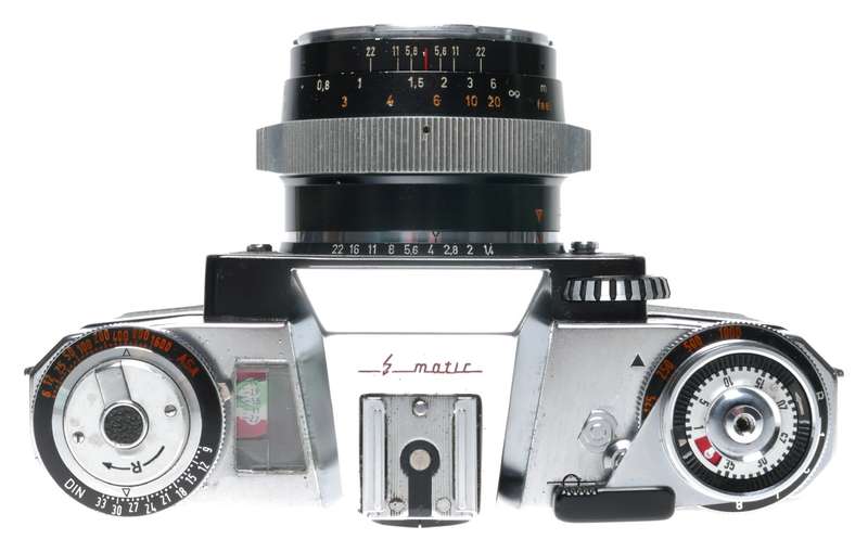 Contarex Super 2nd Model SLR Camera Carl Zeiss Planar 1:2 f=50mm