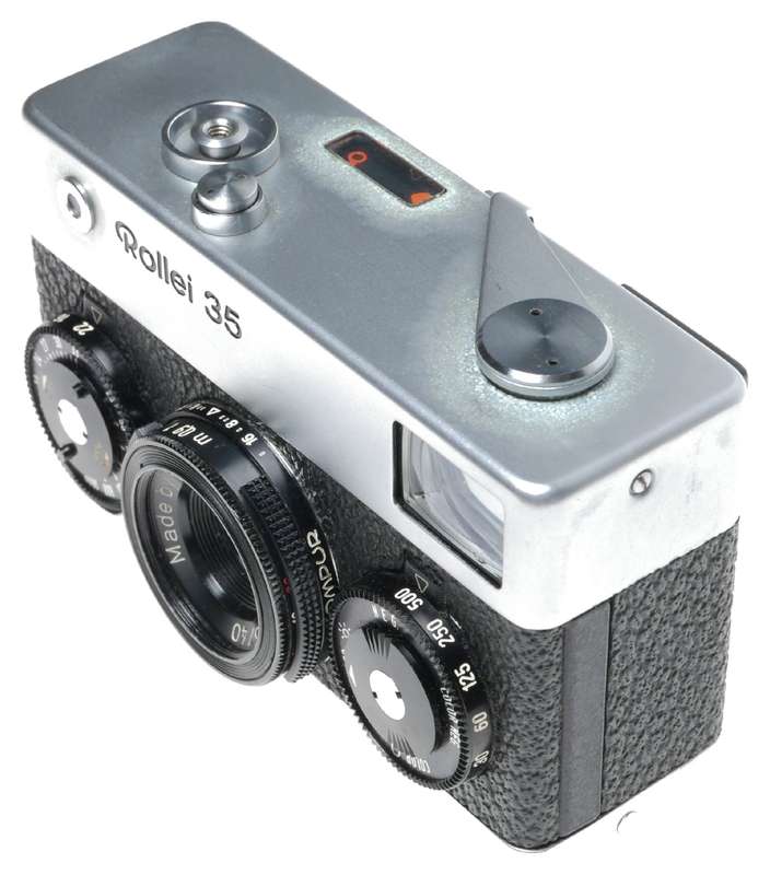 Rollei 35 Compact Miniature 35mm Film Camera Flash Unit