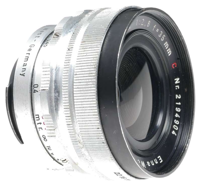 Enna Werk Lithagon Wide-Angle 2.8/35 Bayonet Exakta Mount Lens