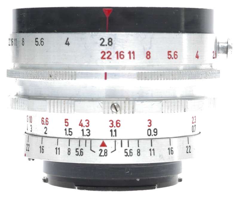 Enna Werk Lithagon Wide-Angle 2.8/35 Bayonet Exakta Mount Lens