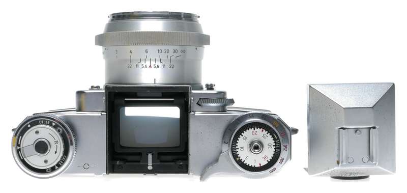 Zeiss Ikon Contarex Special SLR Camera Prism Finder Planar 1:2 f=50mm