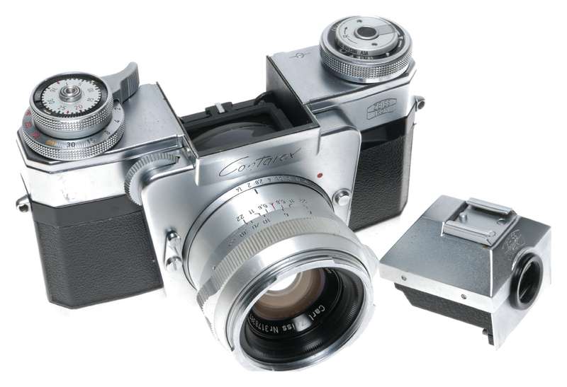 Zeiss Ikon Contarex Special SLR Camera Prism Finder Planar 1:2 f=50mm
