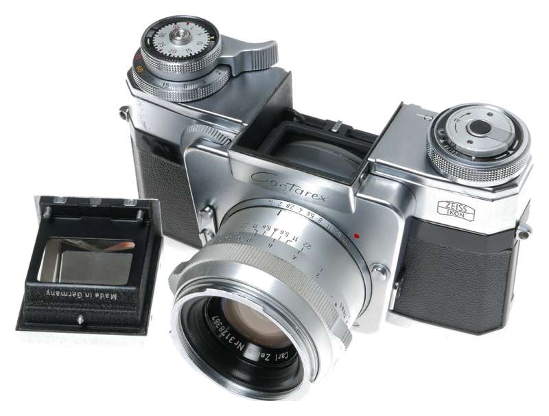 Zeiss Ikon Contarex Special SLR Camera Prism Finder Planar 1:2 f=50mm