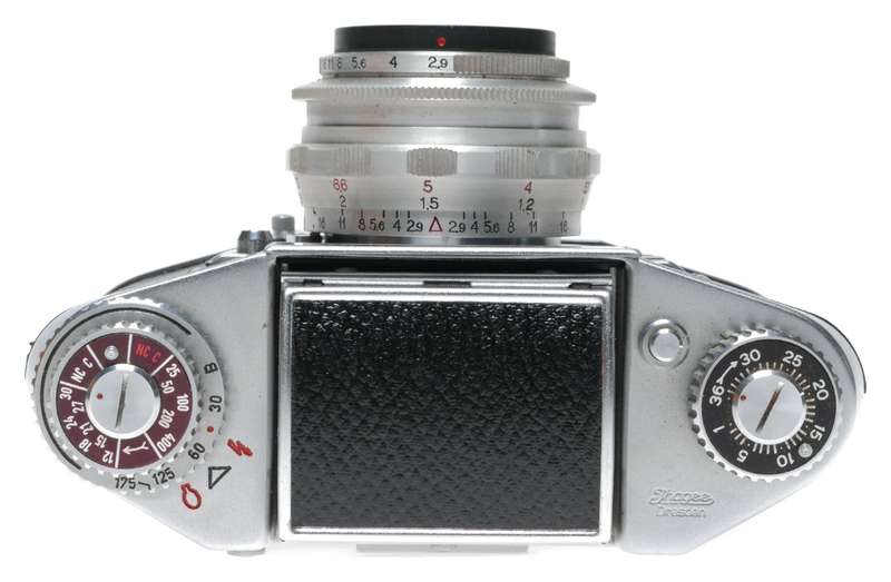 Ihagee EXA I 35mm SLR Film Camera Meritar 2.9/50 in Original Box