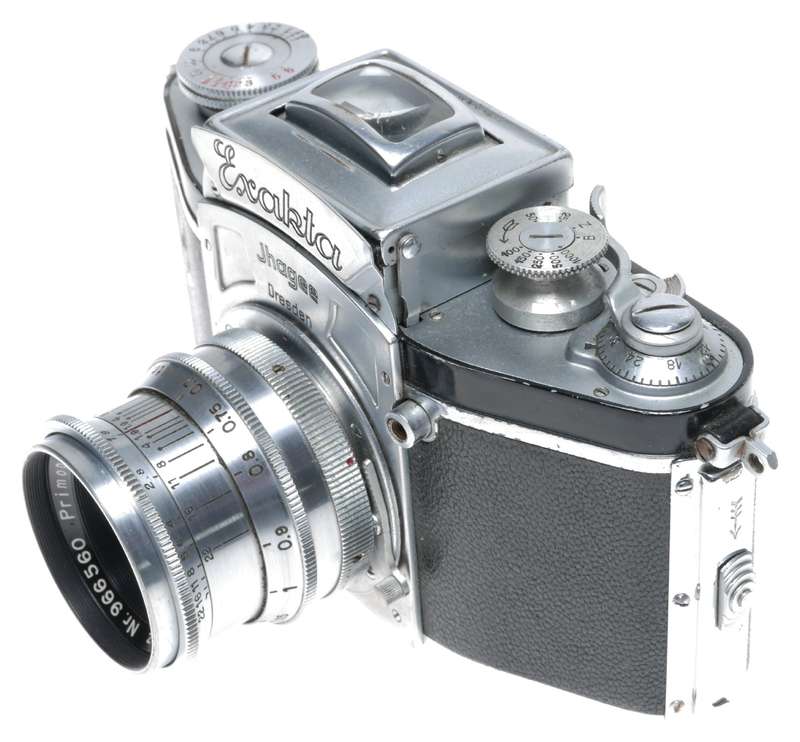 Ihagee Kine Exakta Type 4 35mm SLR Film Camera Meyer Primoplan 1:1.9 f=5.8cm