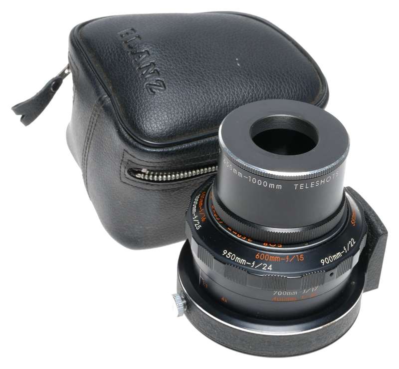 Glanz Micro T-M Zoom Teleshot Adapter 650-1000mm Exa Exakta Mount