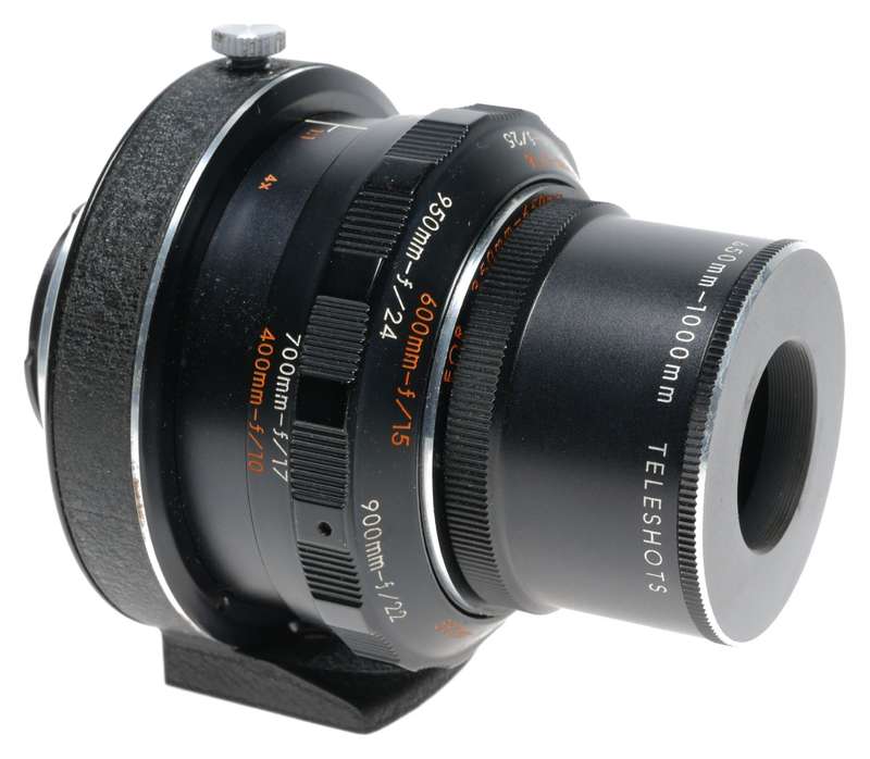 Glanz Micro T-M Zoom Teleshot Adapter 650-1000mm Exa Exakta Mount