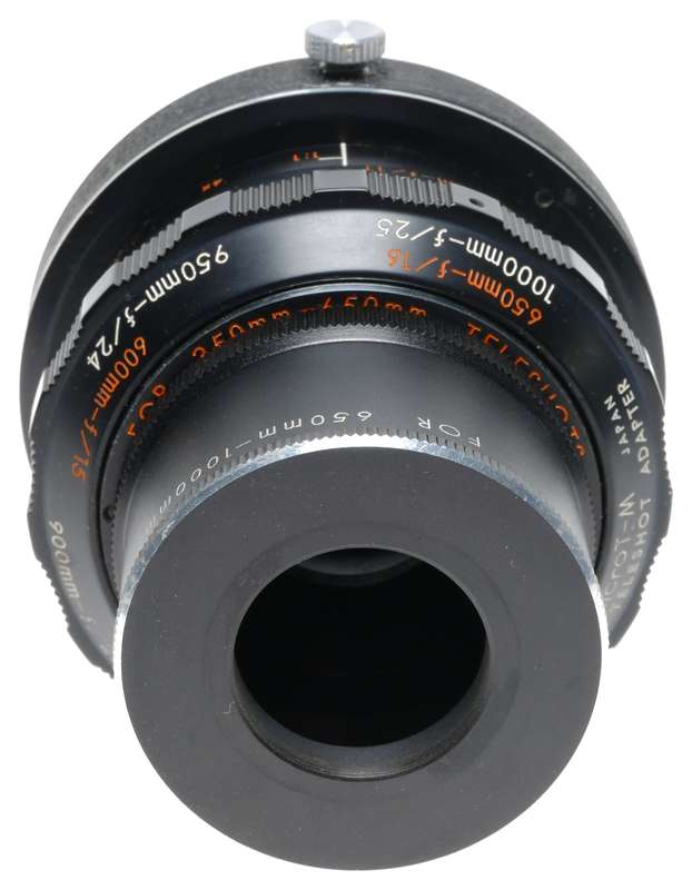 Glanz Micro T-M Zoom Teleshot Adapter 650-1000mm Exa Exakta Mount