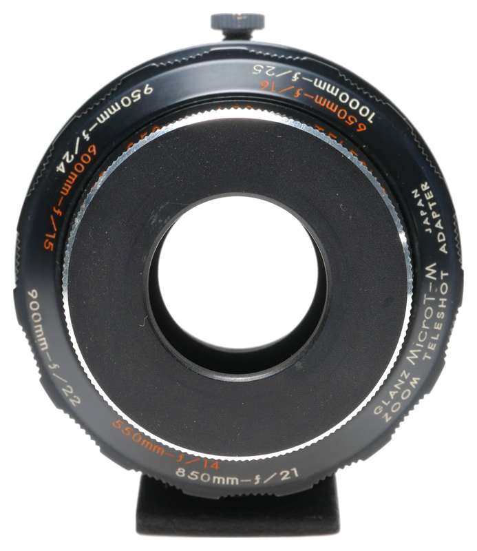 Glanz Micro T-M Zoom Teleshot Adapter 650-1000mm Exa Exakta Mount