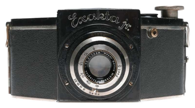 Ihagee Exakta VP jr. Version 2 nr.418840 Meyer Trioplan 1:4.5 f=7.5cm
