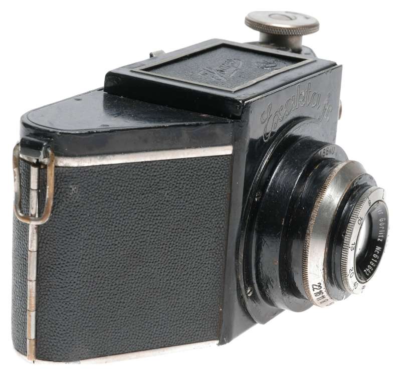 Ihagee Exakta VP jr. Version 2 nr.418840 Meyer Trioplan 1:4.5 f=7.5cm