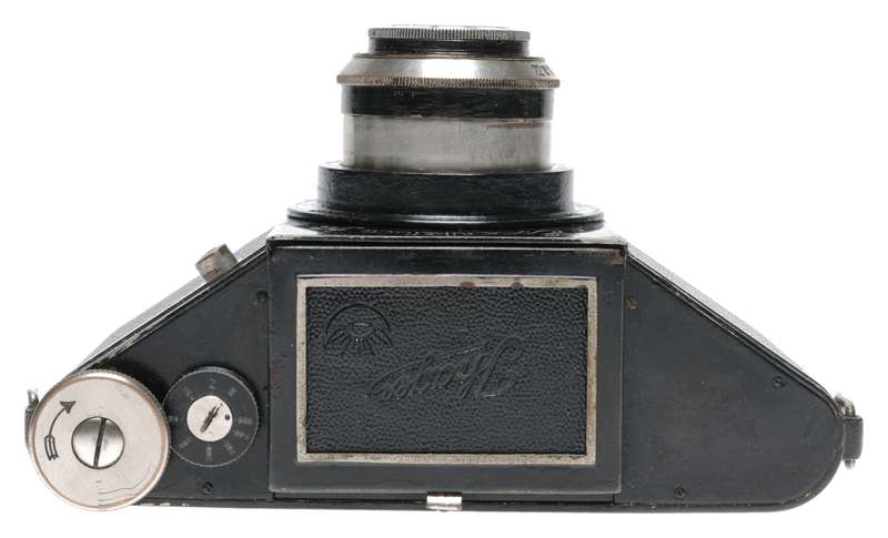 Ihagee Exakta VP jr. Version 2 nr.418840 Meyer Trioplan 1:4.5 f=7.5cm