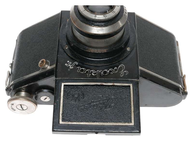 Ihagee Exakta VP jr. Version 2 nr.418840 Meyer Trioplan 1:4.5 f=7.5cm