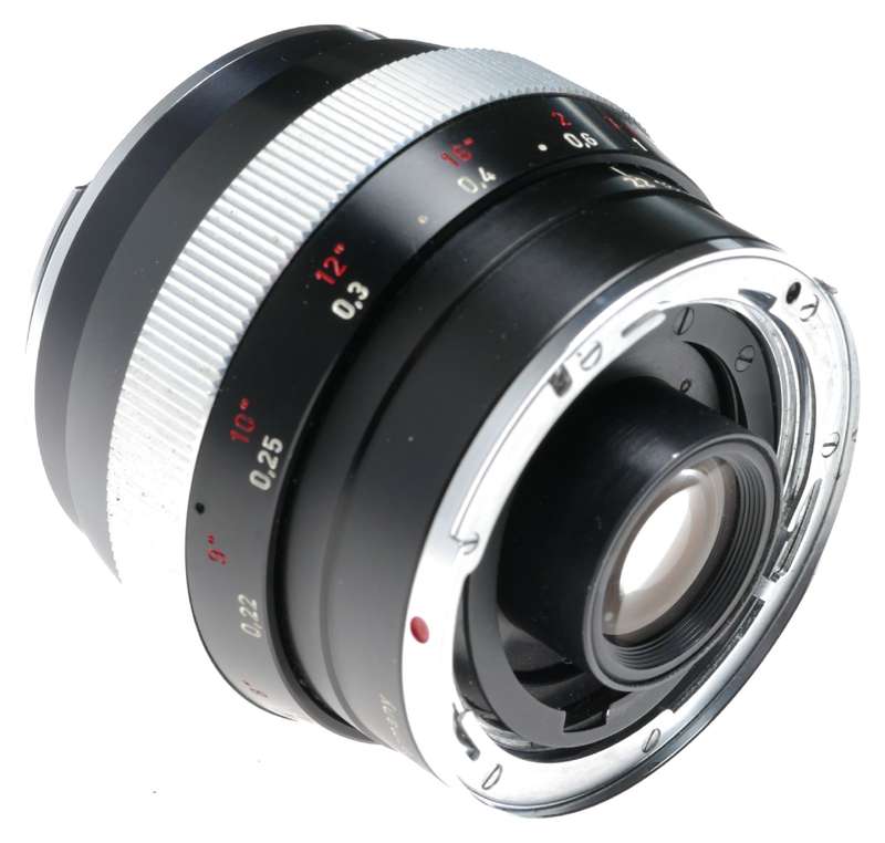 Carl Zeiss Distagon 1:2.8 f=25mm Contarex Camera Lens Hood Filters