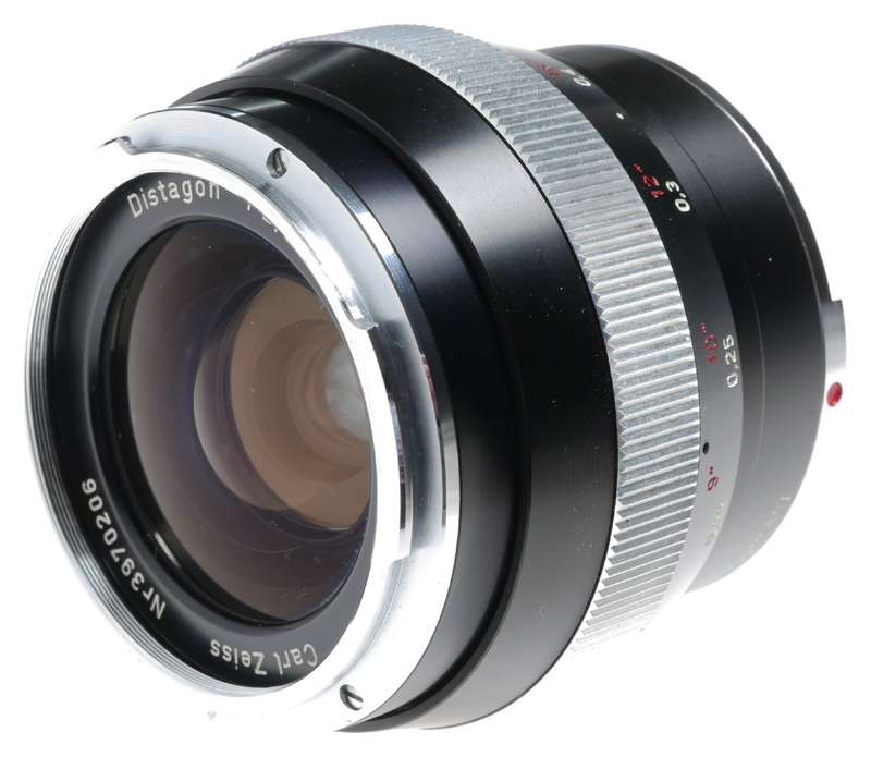 Carl Zeiss Distagon 1:2.8 f=25mm Contarex Camera Lens Hood Filters