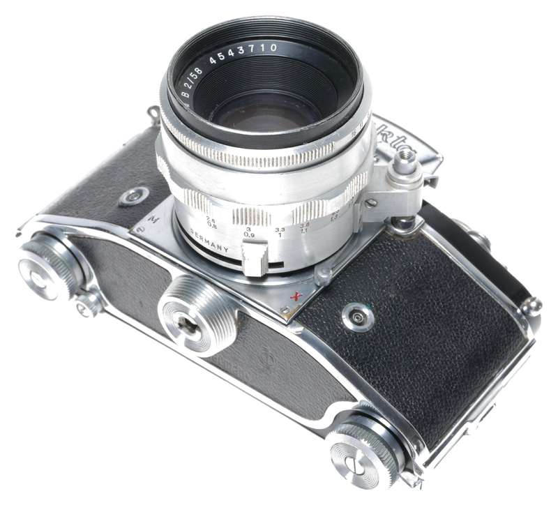 Ihagee Exakta Varex VX Type 4 35mm SLR Jena B 2/58