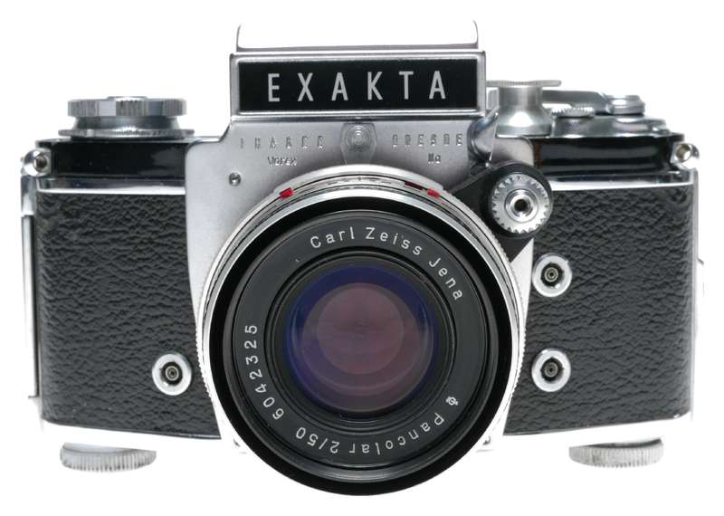 Ihagee Varex Exakta IIa Version 5.2 SLR Camera Pancolar 2/50 Lens