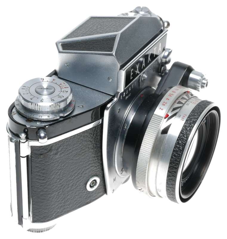 Ihagee Varex Exakta IIa Version 5.2 SLR Camera Pancolar 2/50 Lens