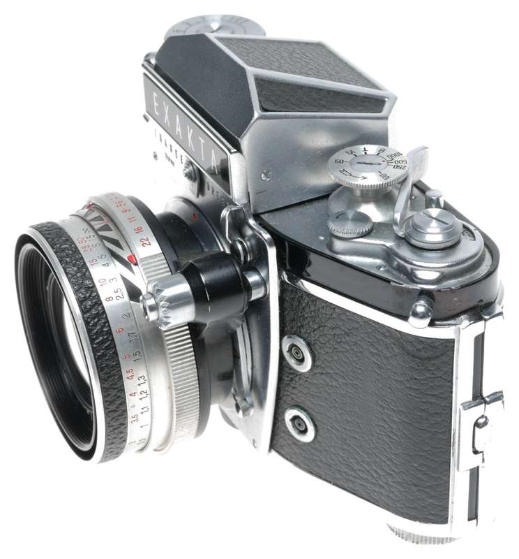 Ihagee Varex Exakta IIa Version 5.2 SLR Camera Pancolar 2/50 Lens