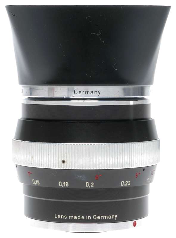 Carl Zeiss Distagon 1:2.8 f=25mm Contarex Camera Lens Hood Filters