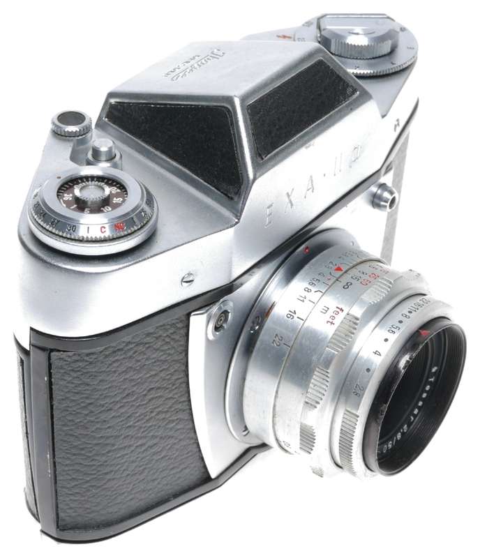 Ihagee EXA-IIa 35mm SLR Film Camera Tessar 2.8/50