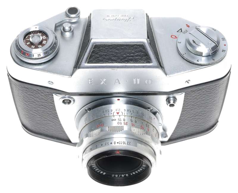 Ihagee EXA-IIa 35mm SLR Film Camera Tessar 2.8/50
