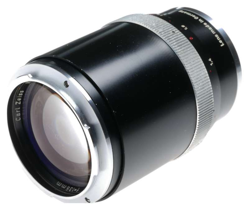 Carl Zeiss Sonnar 1:2.8 f=135mm Contarex Camera Telephoto Lens